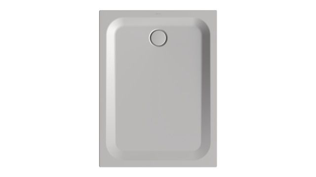 Duschwanne BetteUltra 1260 120x90x3,5cm, Mini-Wannenträger, dust