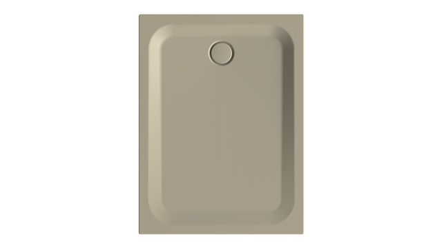 Duschwanne BetteUltra 1260 120x90x3,5cm, Antirutsch/Pro, Mini-Wannenträger, cashmere