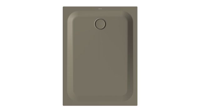 Duschwanne BetteUltra 1260 120x90x3,5cm, Mini-Wannenträger, graphite