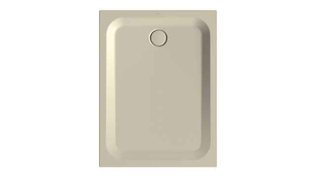 Duschwanne BetteUltra 1260 120x90x3,5cm, Antirutsch/Pro, Mini-Wannenträger, beige