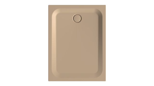 Duschwanne BetteUltra 1260 120x90x3,5cm, Antirutsch/Pro, Mini-Wannenträger, greige