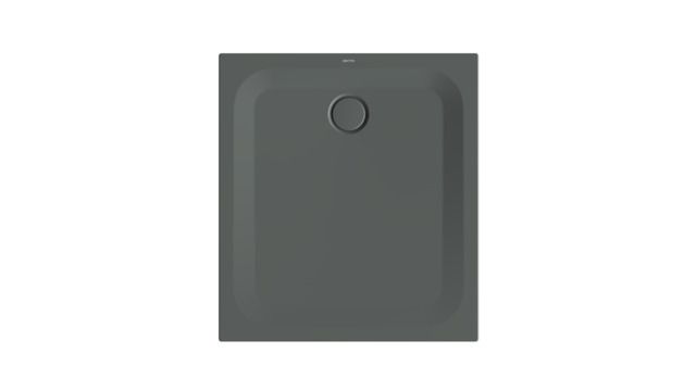 Duschwanne BetteUltra 1660 100x90x2,5cm, Glasur, smoke