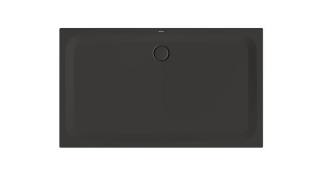 Duschwanne BetteUltra 5806 170x100x3,5cm, Antirutsch/Pro, Mini-Wannenträger, anthracite