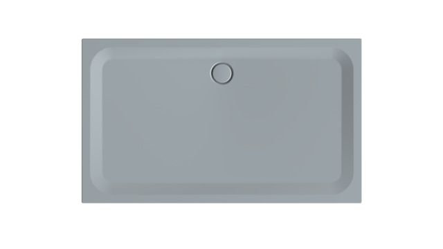 Duschwanne BetteUltra 5806 170x100x3,5cm, Glasur, Mini-Wannenträger, quartz