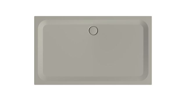 Duschwanne BetteUltra 5806 170x100x3,5cm, Glasur, Mini-Wannenträger, stone