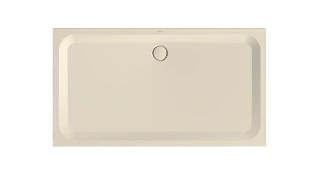 Duschwanne BetteUltra 5808 180x100x3,5cm, Mini-Wannenträger, pergamon
