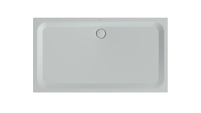Duschwanne BetteUltra 5808 180x100x3,5cm, Glasur, Mini-Wannenträger, manhattan