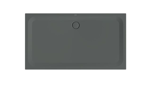 Duschwanne BetteUltra 5808 180x100x3,5cm, Antirutsch/Pro, Mini-Wannenträger, smoke