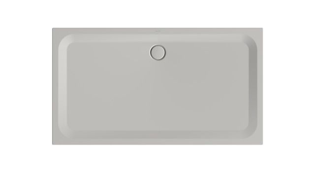 Duschwanne BetteUltra 5808 180x100x3,5cm, Mini-Wannenträger, silver