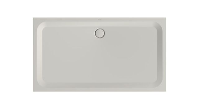 Duschwanne BetteUltra 5808 180x100x3,5cm, Mini-Wannenträger, flax