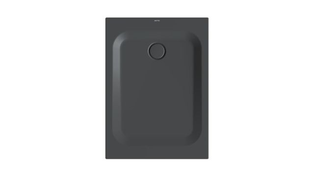 Duschwanne BetteUltra 8729 110x80x3,5cm, Glasur, raven