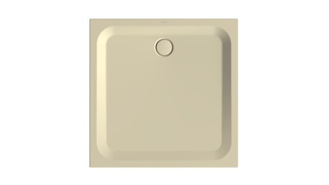 Duschwanne BetteUltra 8743 110x110x3,5cm, Mini-Wannenträger, cream