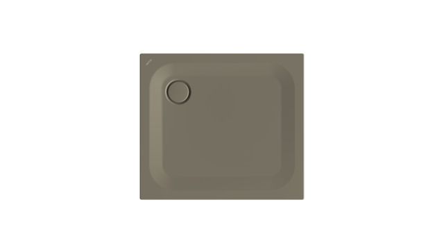Duschwanne BetteUltra 8750 90x80x2,5cm, Mini-Wannenträger, graphite