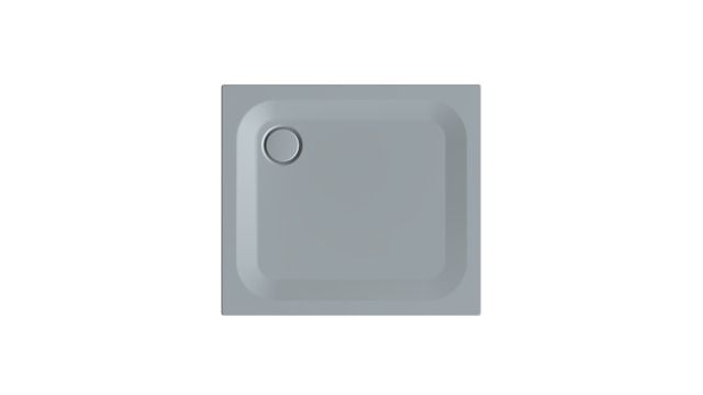 Duschwanne BetteUltra 8750 90x80x2,5cm, Antirutsch/Pro, Mini-Wannenträger, quartz