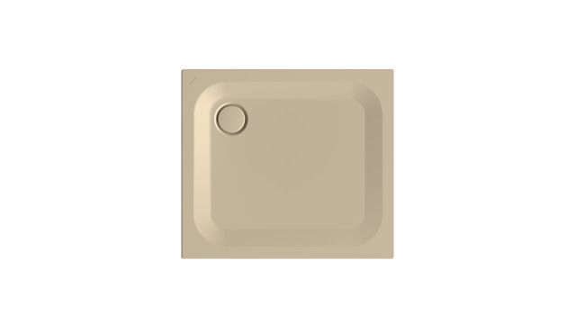 Duschwanne BetteUltra 8750 90x80x2,5cm, Glasur, Mini-Wannenträger, sand