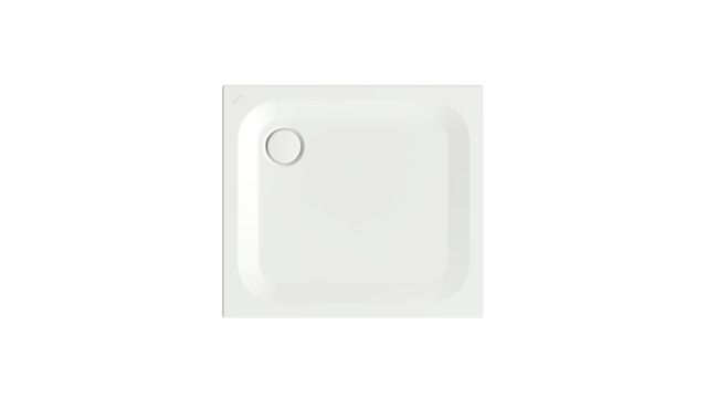 Duschwanne BetteUltra 8750 90x80x2,5cm, Antirutsch/Pro, Mini-Wannenträger, snow