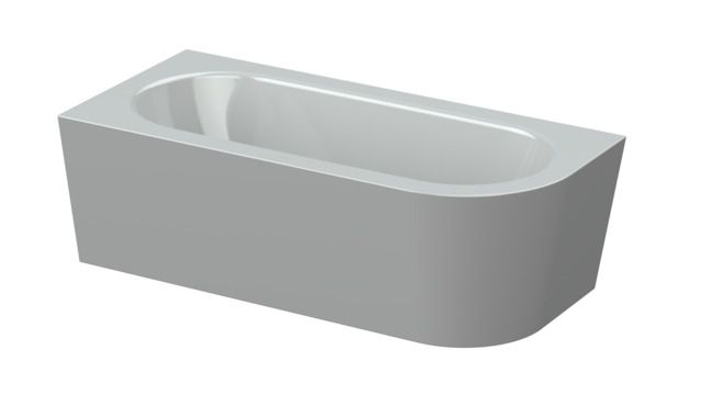 Badewanne BetteStarlet IV Silhouette-6660 manhattan, 175x80x42cm, mit Schürze
