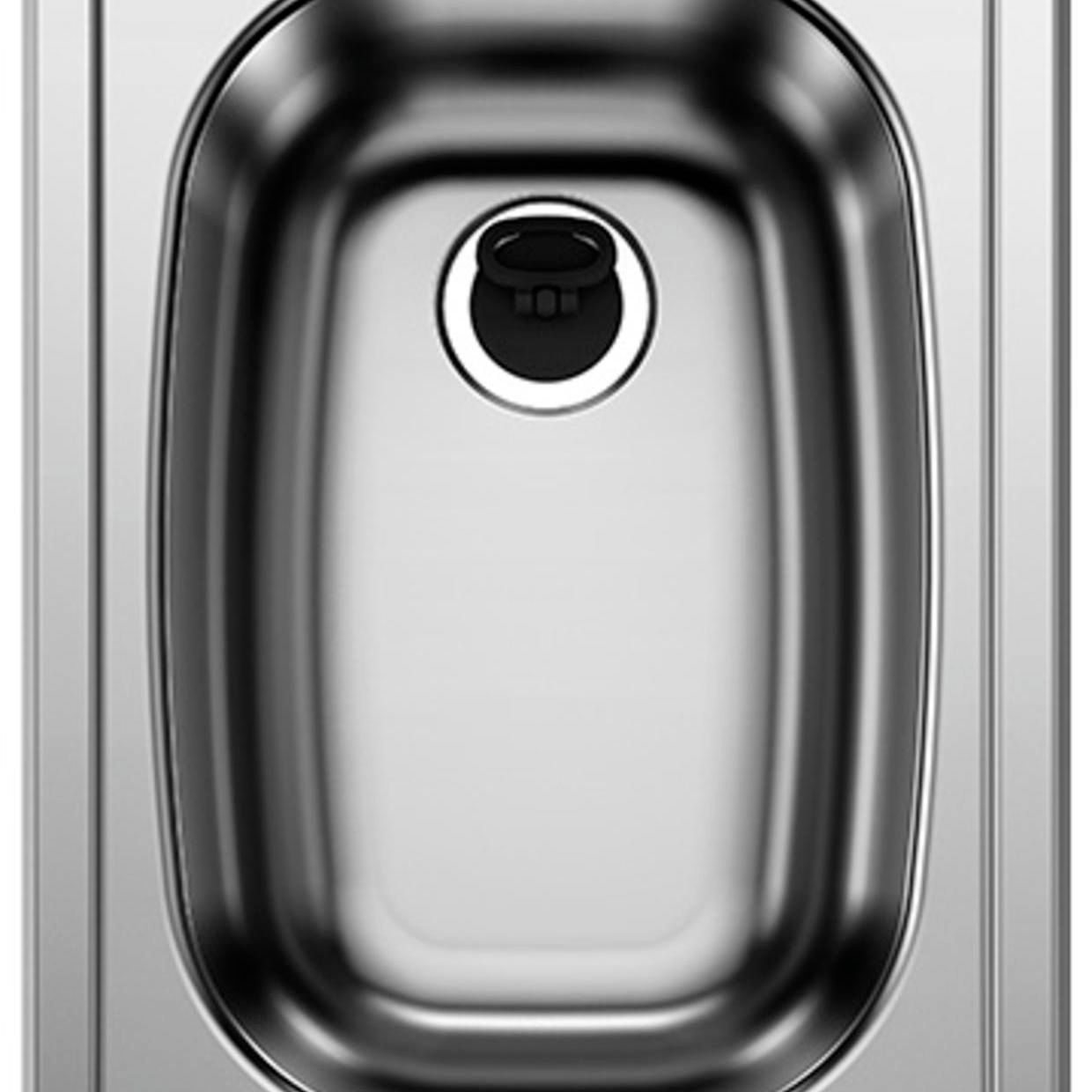 Blanco Einbau-Becken TOP EE 33 x 47 x 15 cm, Edelstahl, ohne Ablauffläche