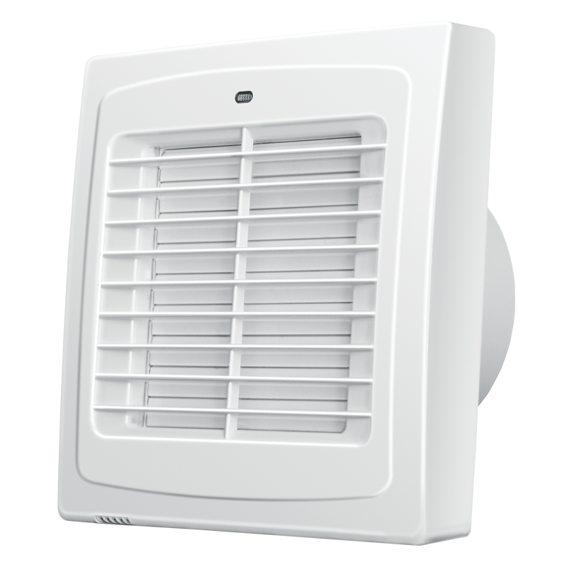 Blauberg Abluftventilator Auto 100 Basis, mit automatischen Lamellen