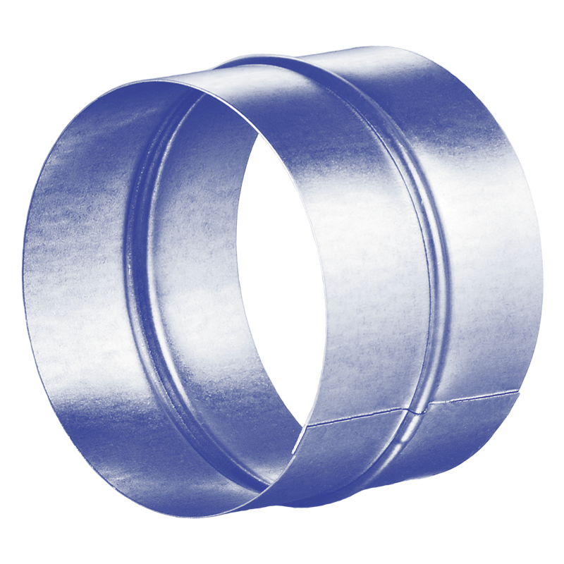 Blauberg Verbindungselement BlauPlast SVZ 80 80 x 62 mm, verzinkt, für Lüftungsrohre, Stahl