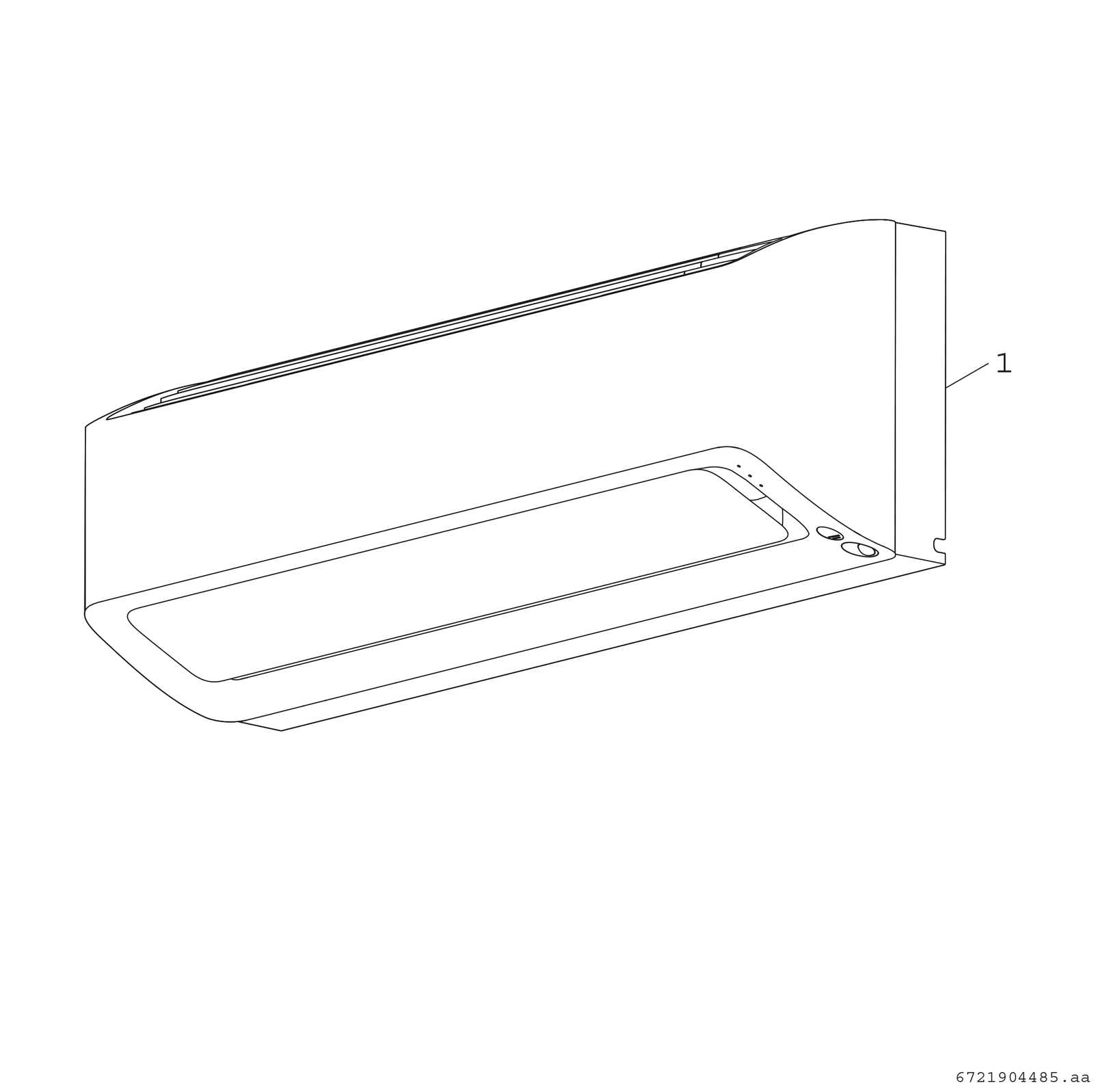 BOSCH Klimagerät CLC8001i-W 25 E, Split Inneneinheit, 2,5 kW, Coanda Air Flow