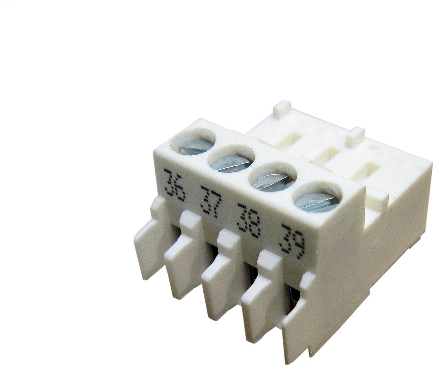 BOSCH Ersatzteil TTNR: 7747023980 Anschlussklemme 4-pol BR II Brenner weiß