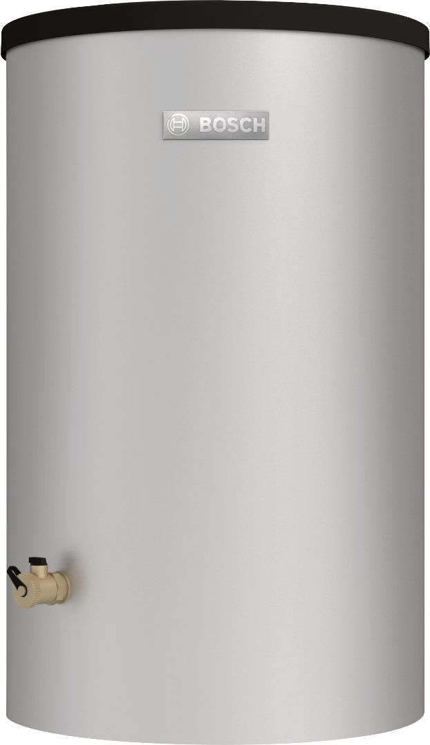BOSCH Warmwasserspeicher Stora W120-5 O1A W120-5 O 1 A 115 l, bodenstehend, rund, silber