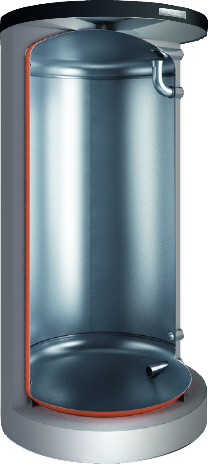 BOSCH Pufferspeicher Stora BH 750-6 1 B, 750 l, für Wärmepumpe, silber