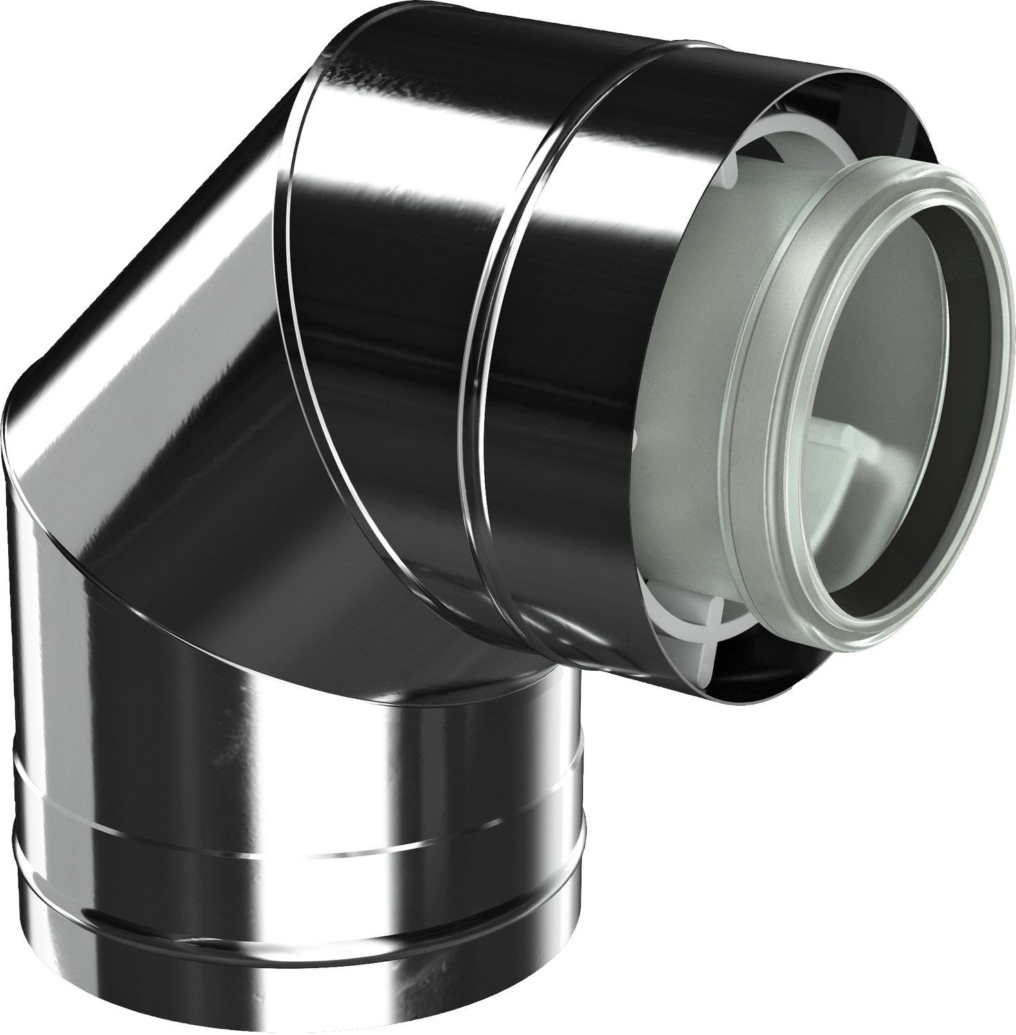 BOSCH Bogen FC-CE160-87, Ø 160/225 mm, 87Grad Grad, konzentrisch, Edelstahl
