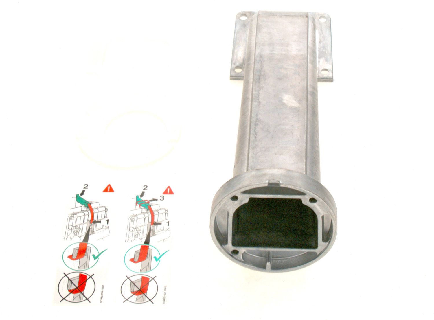 BOSCH Ersatzteil TTNR: 74591 Verbindungsstück Gebläse/Brenner
