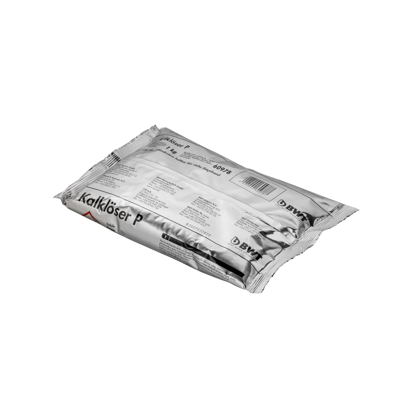 BWT Kalklöser P Pulverform, 5 Beutel á 1 kg im Karton