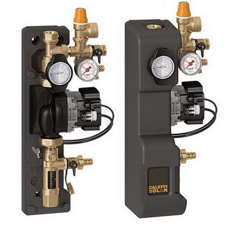 Caleffi Pumpengruppe 3/4" IG, Skala 8-30 l/min, Rücklaufanschluss