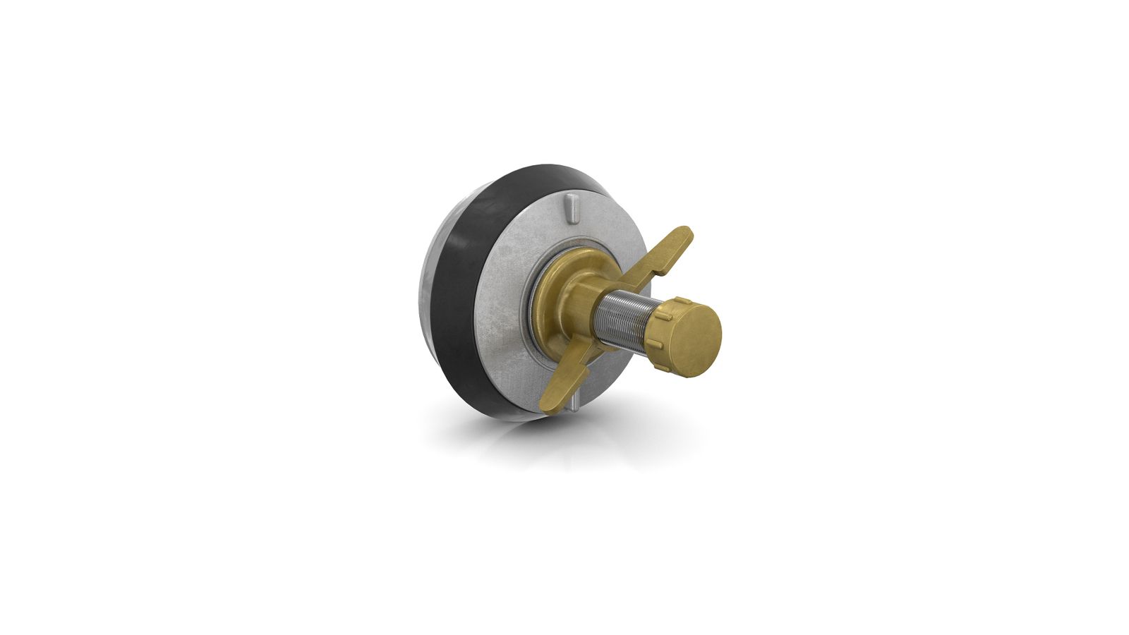 Crassus Schnellverschlussstopfen CSV 50, 37-48 mm, Länge 100 mm, EPDM/Aluminium