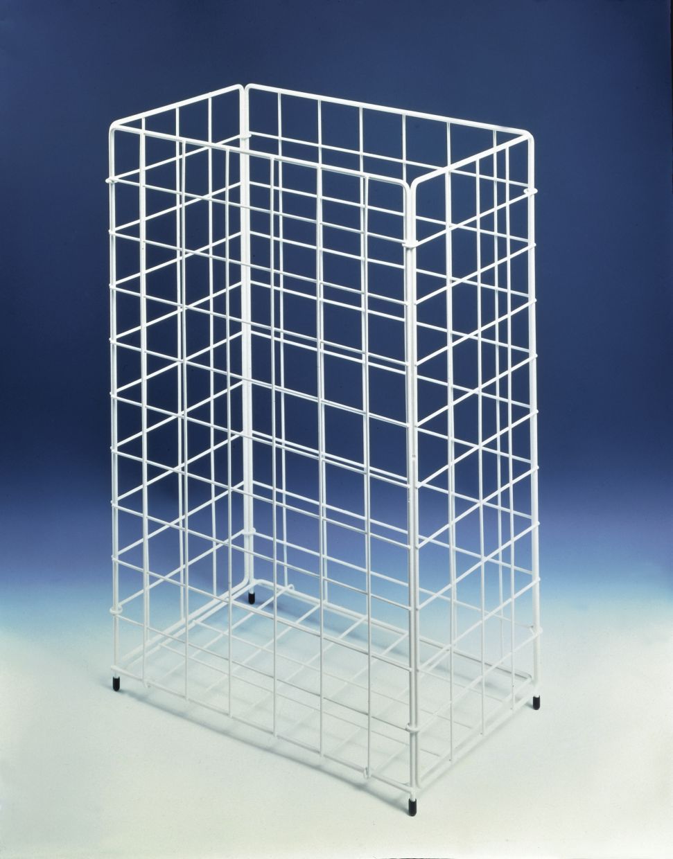 CWS Papierkorb Typ 301 ca. 60 l, 620 x 410 x 250 mm, weiß