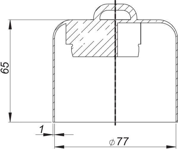 Dallmer Geruchsverschlussglocke Serie 10 zu Ablaufgehäuse 40