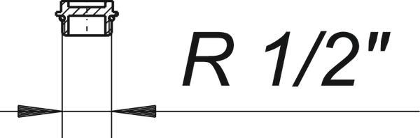 Dallmer Verschlussstopfen 1/2"