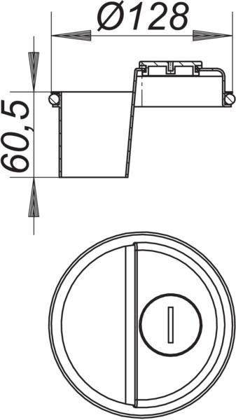 Dallmer Geruchsverschlusseinsatz Serie 15 zu Ablaufgehäusen 54, 55
