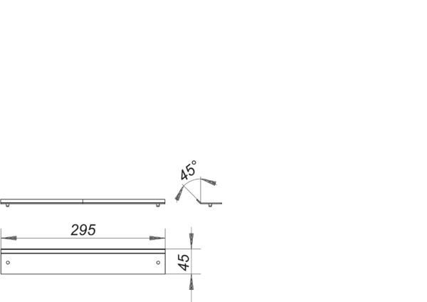 Dallmer Abdeckung CeraWall Individual Naturstein