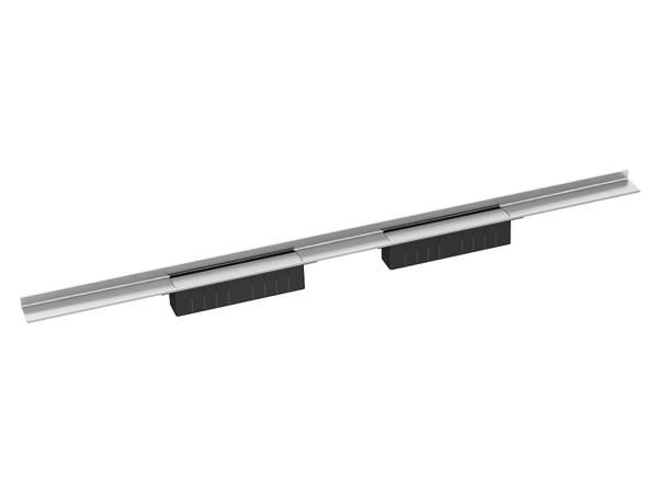Dallmer Duschrinne CeraWall Select Duo Edelstahl matt, 1700 mm
