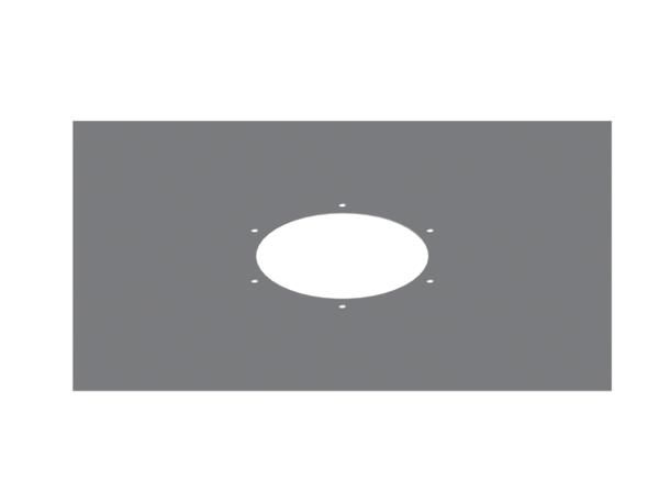 Dallmer Anschlussmanschette 65 PVC, 500 x 500 mm