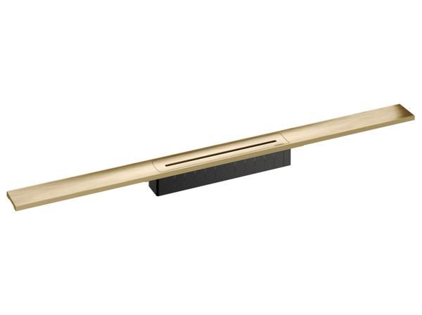 Dallmer Duschrinne CeraFloor Select 800 mm, messing matt