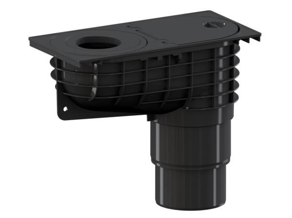 Dallmer Regenwasserablauf 660 DN 100/DN 125, für Fallleitungen Ø 80/100 und 120 mm
