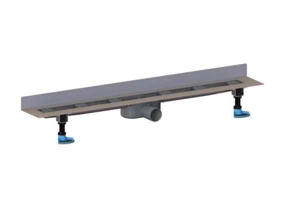 Dallmer Duschrinne CeraLine Nano W 1100, L1 1100/L2 1200 mm, DN 50