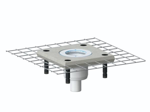 Dallmer Ablaufgehäuse Serie 10 CeraDrain 49 DN 50, Ablauf senkrecht
