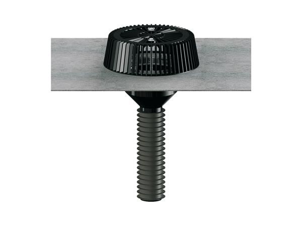 Dallmer Sanierungs-Dachablauf DallBit 63 T DN 70, Höhe 345 mm