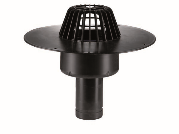 Dallmer Dachablauf 62 FPO-PP DN 70, mit extra breitem Flansch