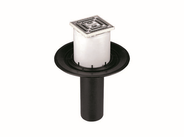 Dallmer Balkonablauf 84 E DN 50, Ablaufstutzen senkrecht