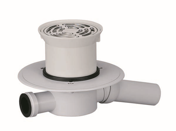 Dallmer Bodenablauf 32 ERP 12 Serie 10 Ø 115 mm, DN 50, Polypropylen, hochschlagfest