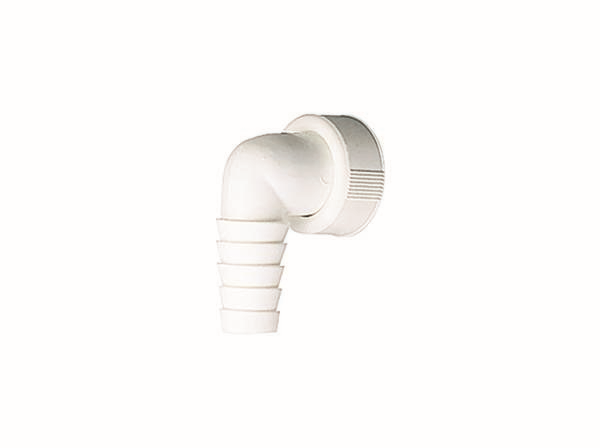 Dallmer Winkelschlauchtülle 1", weiß