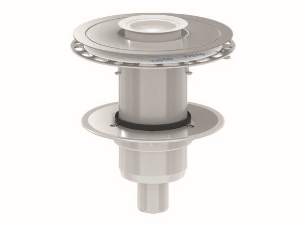 Dallmer Bodenablauf 30 N DN 50, senkrecht, für 1-teilige Naturstein-Duschtassen